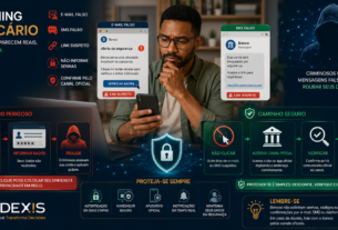 Phishing bancário: como reconhecer e-mail ou SMS falso antes de clicar em links suspeitos.