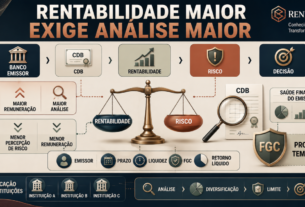 CDB de banco pequeno: balança entre rentabilidade e risco, com FGC, prazo, liquidez, emissor e diversificação como fatores de análise.