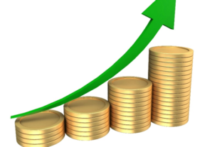Ícone de gráfico representando o cenário dos mercados financeiros