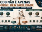 CDB com liquidez diária versus CDB com vencimento: comparação entre liquidez, prazo, risco e retorno líquido.
