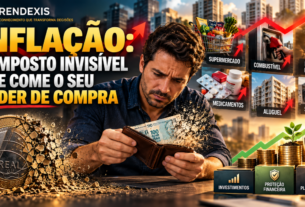 Inflação reduzindo o poder de compra e mostrando alternativas para proteção do patrimônio