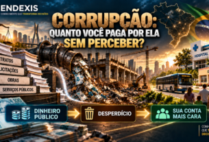 Custo da corrupção no Brasil representado por dinheiro público, contratos, licitações, desperdício de recursos e impactos econômicos sobre a sociedade.