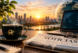 Café com Notícias RENDEXIS com panorama da economia, mercados financeiros e notícias do Brasil e do mundo.