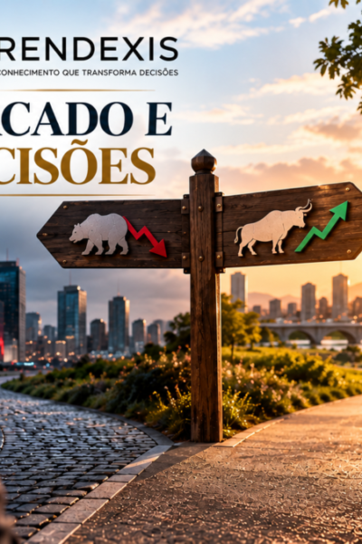 Mercado e Decisões RENDEXIS com análise de cenários de alta e baixa dos mercados financeiros para tomada de decisões.