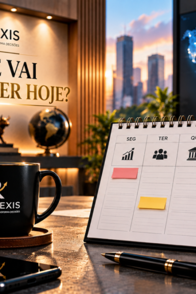 O que vai acontecer hoje na RENDEXIS com calendário econômico, eventos financeiros e indicadores dos mercados globais.
